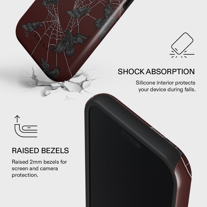 Burga iPhone 17 Pro Max Quest Premium Case Compatible with Hybrid Dual-Layer Hard Shell + Silicone Protection - Scratch-Resistant Shockproof Mobile Cover - Image 4